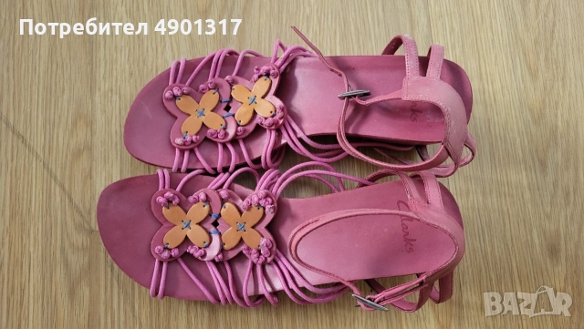 нови кожени сандали Clarks, 40ти номер
