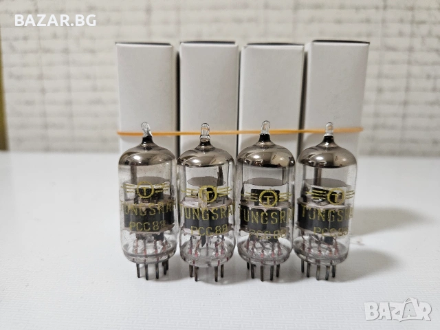 ★ █▬█ █ ▀█▀ ★TUNGSRAM PCC88 / ECC88 (NOS) 
