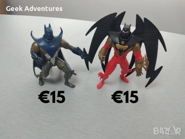 Оригинални екшън фигурки Батман от 90те / Batman Action Figures 90s Retro Vintage, снимка 3 - Колекции - 53167176