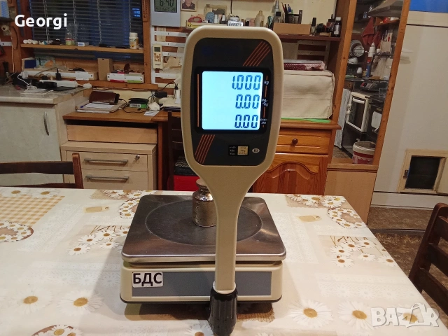 Български електронен кантар везна по БДС и НАП.15кг., снимка 11 - Везни - 52589114