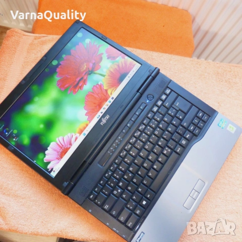 14" Бърз японски лаптоп за диагностика Fujitsu, i5, 8GB RAM, 320GB HDD, 3ч. бат. + Autodata 3.45