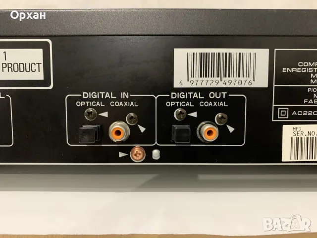 Pioneer PDR-509 – Compact Disc Recorder / CD Плейър, снимка 11 - MP3 и MP4 плеъри - 55505503