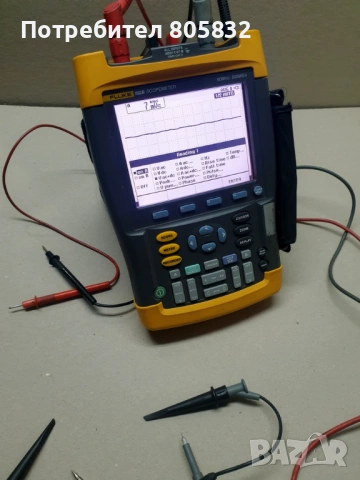 Fluke 192B ScopeMeter Digital Oscilloscope 60MHz 500Ms/s - по договаряне, снимка 5 - Друга електроника - 54180920
