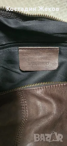 Дамска оригинална италианска чанта от естествена кожа. GENUINE LEATHER / BORSE IN PELLE / MADE, снимка 8 - Чанти - 55342144