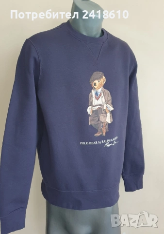 POLO Ralph Lauren Bear  Mens Size M НОВО! ОРИГИНАЛ! Мъжки Суичър - Блуза!, снимка 10 - Суичъри - 54886686