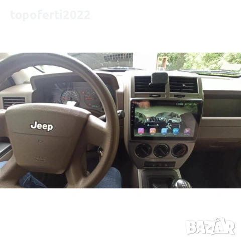 Мултимедия за Jeep Compass Patriot MK (2006-2010) с CarPlay и Android Auto + Подарък камера, снимка 3 - Аксесоари и консумативи - 55077021