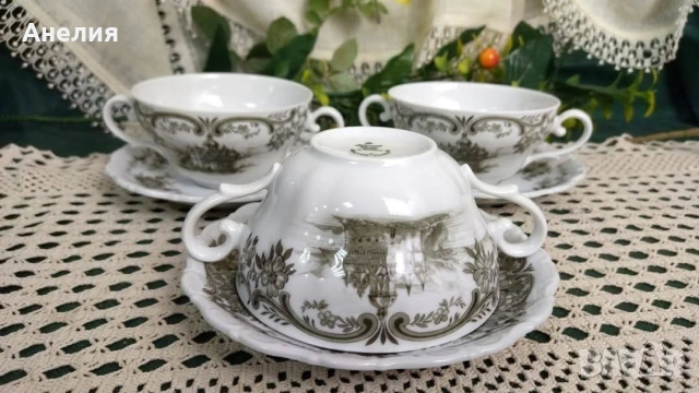 Seltmann Weidenen Bavaria Замъците на Rheingau, снимка 2 - Чинии - 54152273