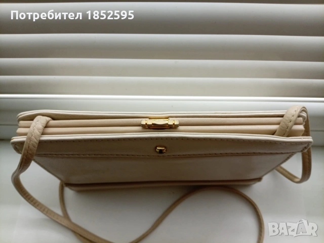 Оригинална чанта от естествена кожа Erelle, снимка 7 - Чанти - 55234301