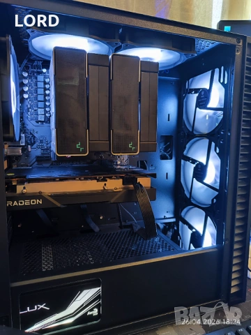Геймърски Ryzen 7 7800X3D, RX 6600 8GB, RAM 32GB DDR5, SSD 512GB NVME, снимка 2 - Геймърски - 54321367