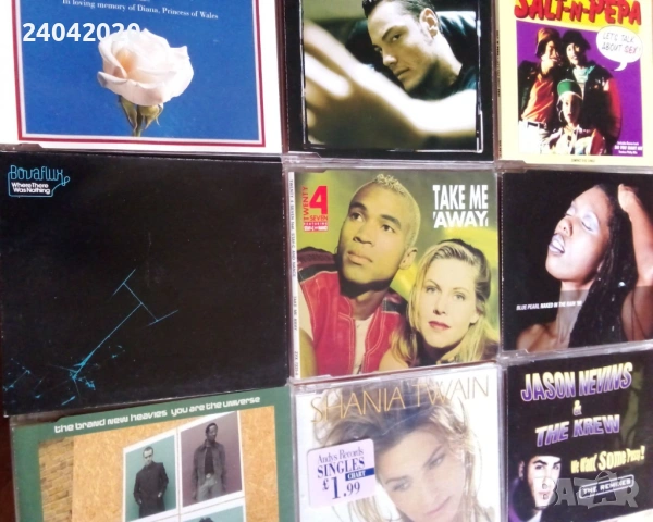 Лот Dance/Pop singles, selected cd's, снимка 3 - CD дискове - 54065135