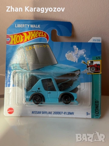 HOT Wheels Nissan Skyline 2000GT-R LBWK