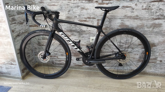Карбонов шосеен велосипед Giant TCR Pro Team Disc Ultegra SLR1 42 Carbon | M, снимка 11 - Велосипеди - 54691196