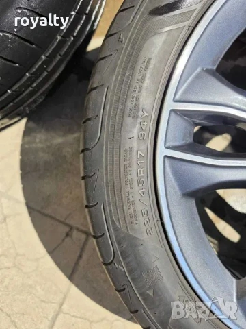 5х112 Джанти 17 цола VW Golf Caddy Touran 5x112 Фолксваген Тоуран Кади ет 56 J 7.5 , цо 66.6 Гуми 22, снимка 3 - Аксесоари и консумативи - 55010846
