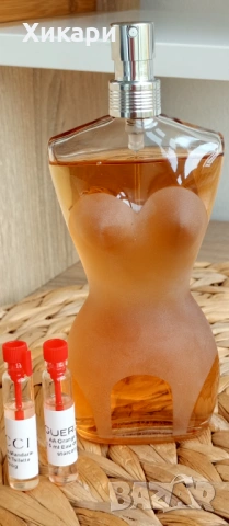 Оригинална Тоалетна вода Jean Paul Gaultier Classiqie + подарък отливки 1.5 мл, снимка 2 - Дамски парфюми - 54163787