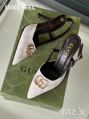 Gucci ⚜️Дамски Обувки , снимка 2 - Дамски обувки на ток - 54663943