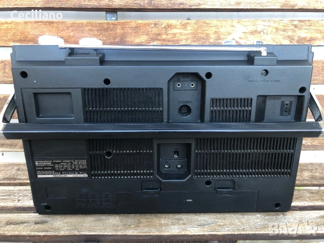 Радиокасетофон 💥Hitachi TRK 8155E, снимка 13 - Радиокасетофони, транзистори - 54963140