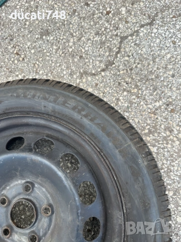 4бр. железни джанти 16" 5х112 с гуми 205/55/16 - VW, Audi, Seat, Skoda - VAG, снимка 10 - Гуми и джанти - 54127738