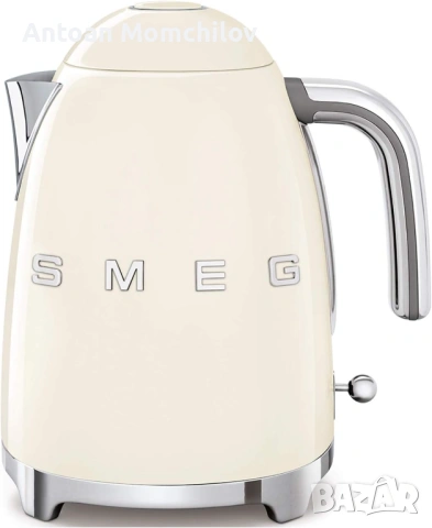 Електрическа кана Smeg KLF03CREU 1.7 л крем, снимка 4 - Кани - 54875107