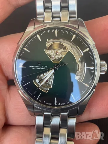 Hamilton Jazzmaster Automatic Open Heart, снимка 9 - Мъжки - 55499733