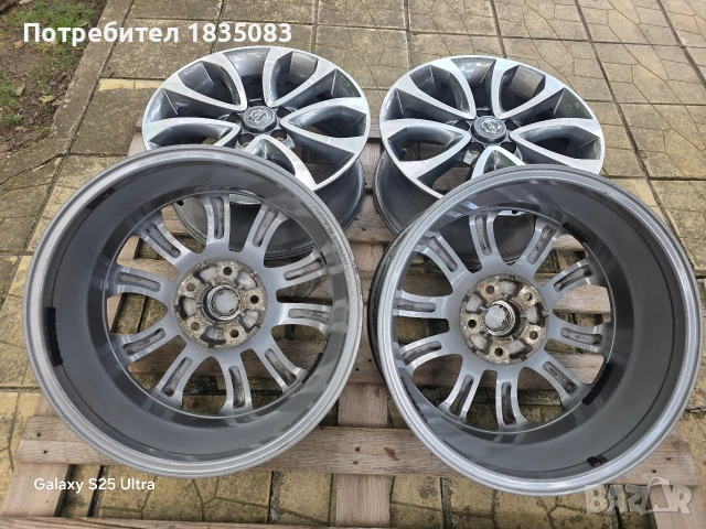 Лети джанти 17ки 5х114.3 Nissan, снимка 10 - Гуми и джанти - 55266956