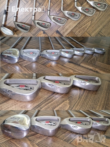 Голф комплект Callaway Big Bertha + Чанта (Легендарен модел) 1994 - 1996 г., снимка 3 - Голф - 54152580