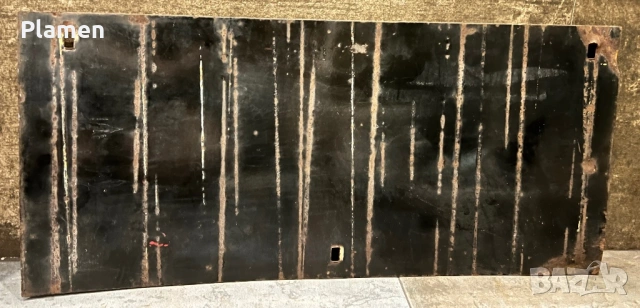 РЯДКА ЕМАЙЛИРАНА ТАБЕЛА ТАБЕЛКА ОТ СОЦА, снимка 2 - Антикварни и старинни предмети - 54081283