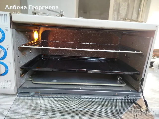 Мини електрическа фурна -PRIVILEG 1800 W , снимка 10 - Кухненски роботи - 55428104