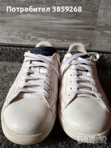 Оригинални Louis Vuitton Paris sneakers – естествена кожа , снимка 5 - Маратонки - 54439188