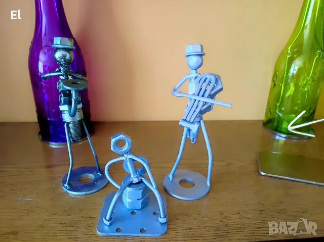 Фигурка от метален скрап Ръчна изработка 