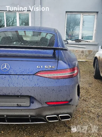 Оригинален X290 GT63 дифузьор Карбон с накрайници W290 AMG GT 4 DOOR , снимка 5 - Части - 55632302