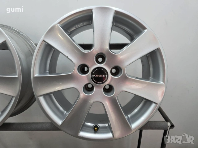 4бр 16ски джанти BORBET за PEUGEOT, FORD, RENAULT 5х108мм A161404 , снимка 3 - Гуми и джанти - 54714236