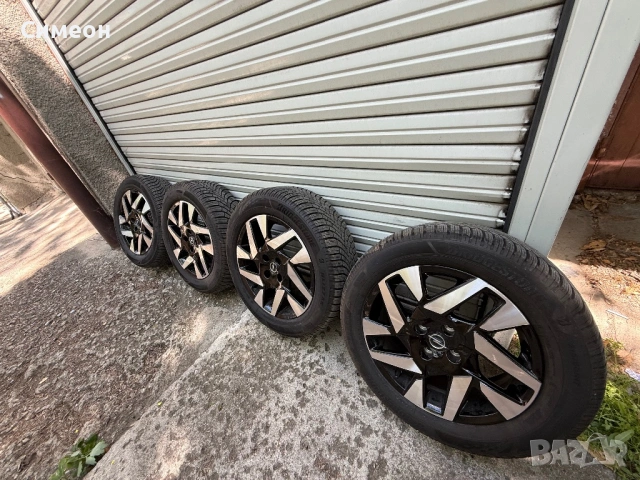 Oригинални джанти за Opel mokka - B 17 инча със зимни гуми Bridgestone blizzak 6, снимка 1 - Гуми и джанти - 54393918