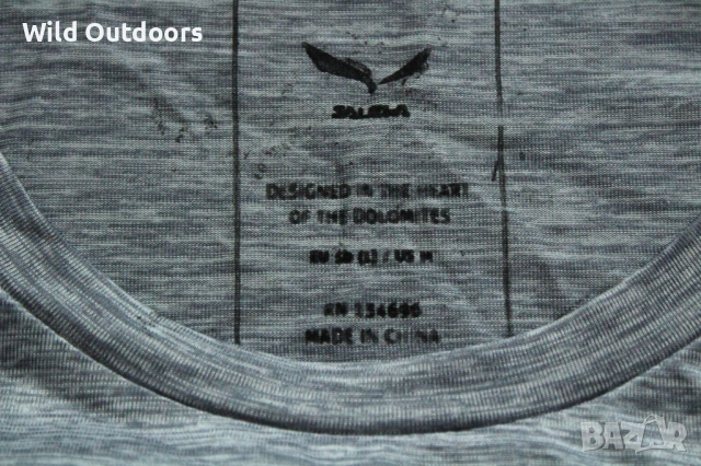 SALEWA - мъжка спортна, туристическа тениска, рзмер 50 (L), снимка 3 - Спортни дрехи, екипи - 54671011