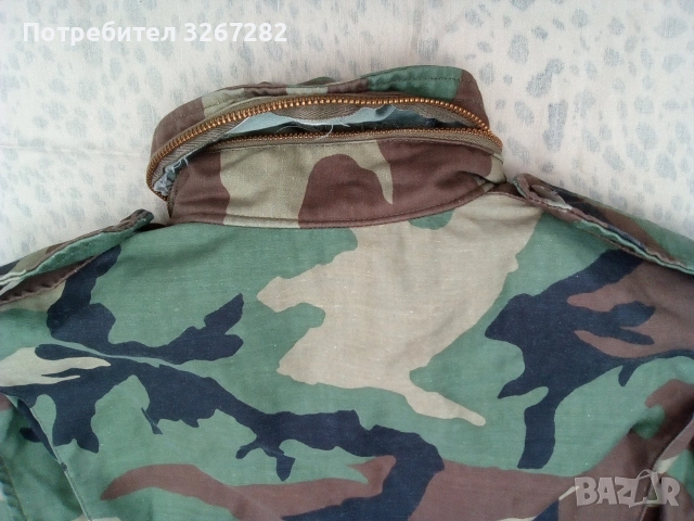 Куртка,Военна,Камуфлаж,Американска,Полева, снимка 8 - Антикварни и старинни предмети - 55252035