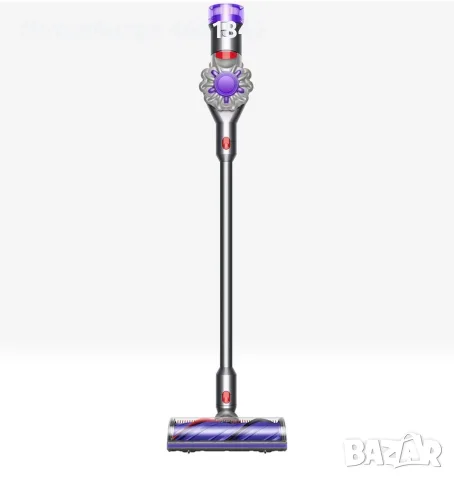 Вертикална безжична прахосмукачка Dyson V8 Advanced – Пълен комплект, с кутия (Като нова), снимка 2 - Прахосмукачки - 55499744