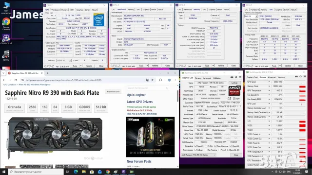 Геймърски компютър / i7 4790 / 16GB RAM / R9 390 8GB / SSD , снимка 11 - Геймърски - 55647108