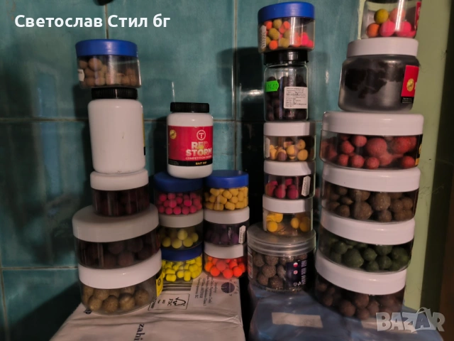 Протеинови топчета за шаран 