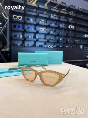 Tiffany & Co Нови Дамски Слънчеви Очила с Кутия Различни Цветове, снимка 3 - Слънчеви и диоптрични очила - 54627014