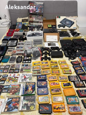Ретро конзоли nintendo,sega,atari