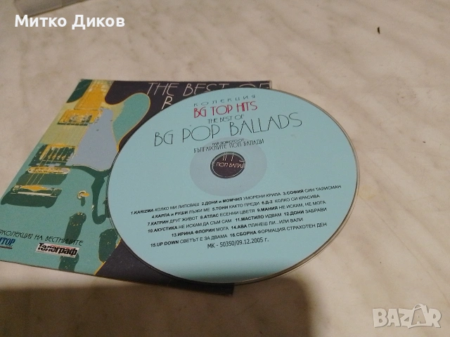 The best of BG rock,balads,pop,covers-5 , снимка 9 - CD дискове - 55147353