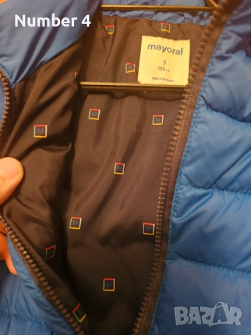 Детско яке Mayoral ,гъши пух, снимка 4 - Детски якета и елеци - 54145973