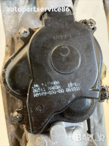 Мотор за чистачки за предна част за Subaru Tribeca 3.0 V6 (2009), снимка 3 - Части - 54235343