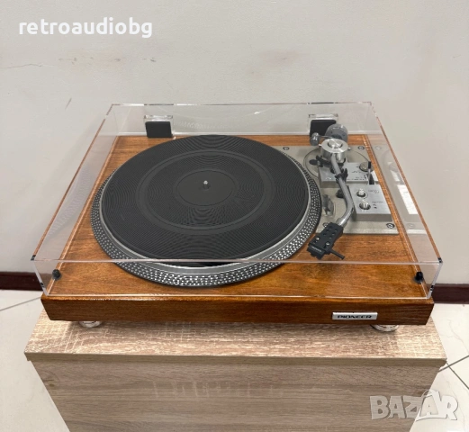 🔈Топ ретро колекционерски грамофон PIONEER PL-518 - Direct drive🔈, снимка 3 - Грамофони - 54526345