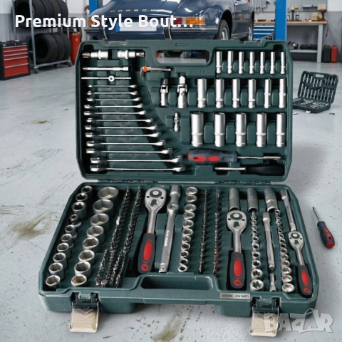 Гедоре Stark's от 216 части - пълен комплект инструменти за домашна и професионална употреба