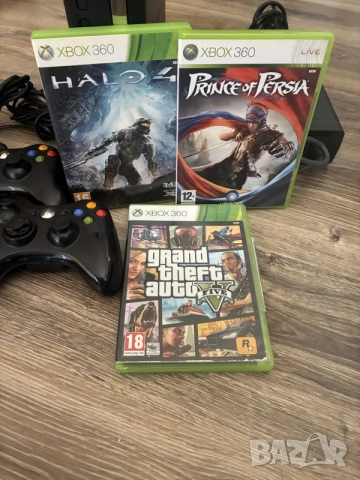 Xbox 360 Elite Black 120GB + Kinect, снимка 2 - Xbox конзоли - 54998783