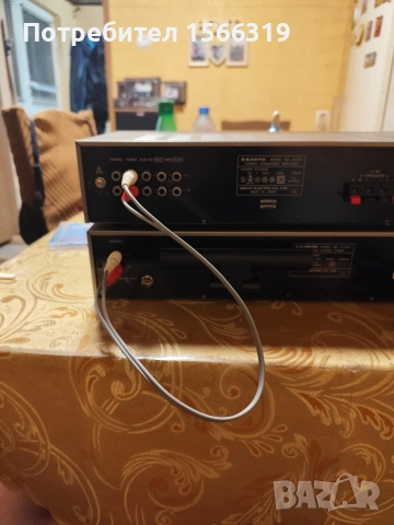 тунер и усилвател Sanyo, снимка 4 - Ресийвъри, усилватели, смесителни пултове - 54127899