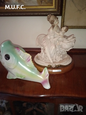 Порцелан IZIDA+Capodimonte.Изида., снимка 8 - Антикварни и старинни предмети - 54014638