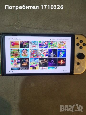 nintendo switch zelda edition с чип, снимка 4 - Nintendo конзоли - 54722927