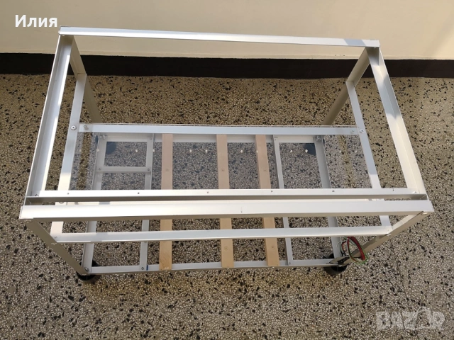 Стойка за копачка, алуминиева, майнинг риг. Minind Rig, снимка 2 - Други - 54512541
