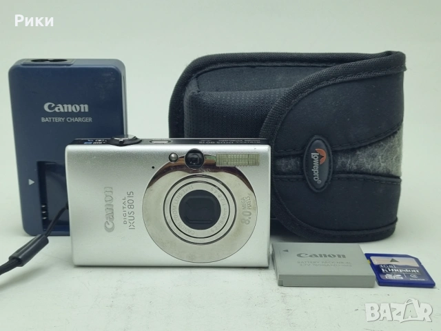 Canon Digital IXUS 80 IS 8.0MP Camera,3X Optical Zoom, снимка 2 - Фотоапарати - 54693935